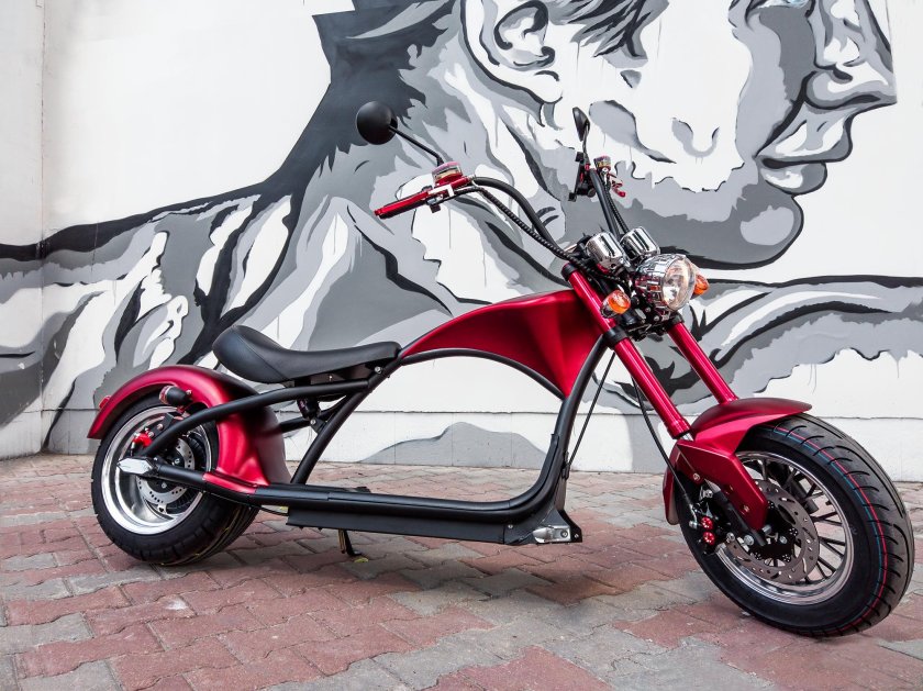 Электроскутер citycoco Harley Chopper