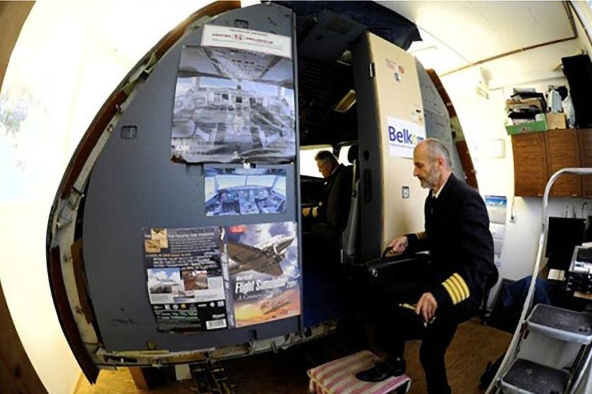 Самодельная кабина самолета