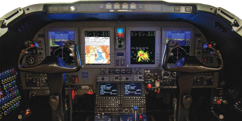 Beechjet 400 photo Cockpit