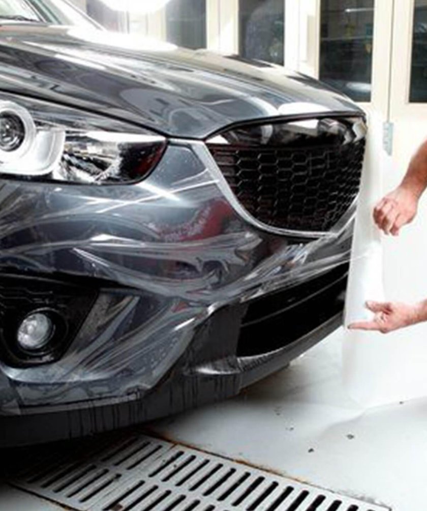 3m плёнка антигравийная черная