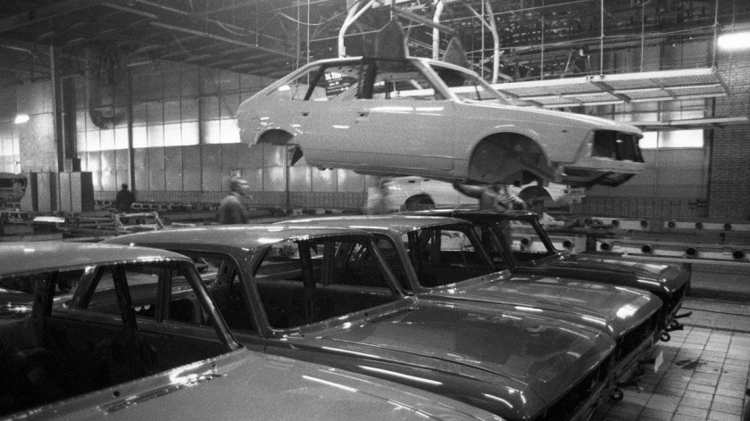 Москвич 2141 конвейер АЗЛК