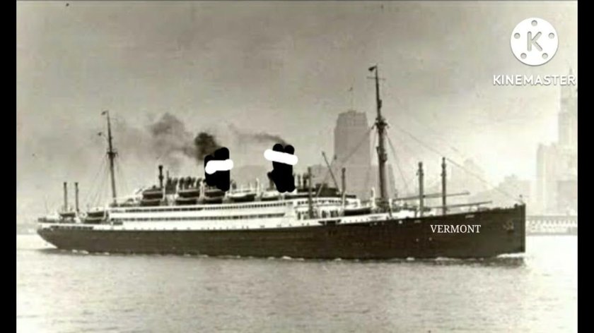 Пароход Берлин Адмирал Нахимов