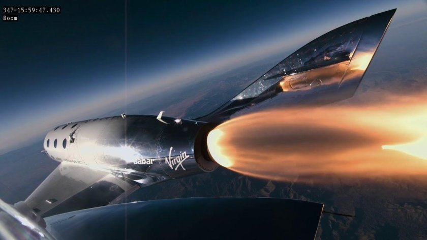 Virgin Galactic корабль