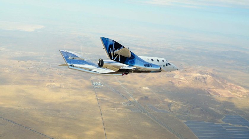 Полет Вирджин галактик