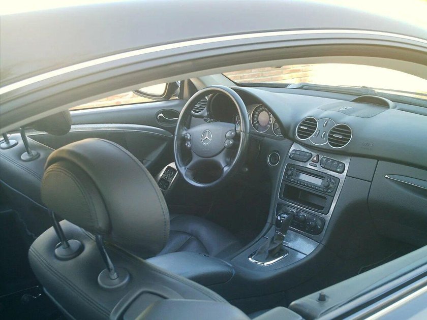 Mercedes-Benz CLK-class w209 салон