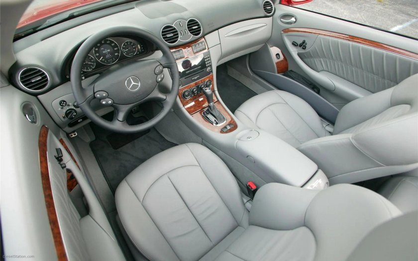 Mercedes-Benz CLK-class w209 салон