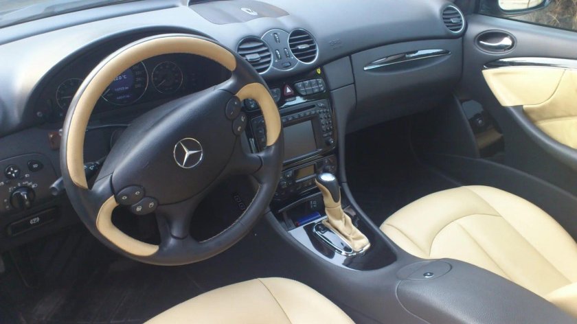 Mercedes-Benz w209 салон