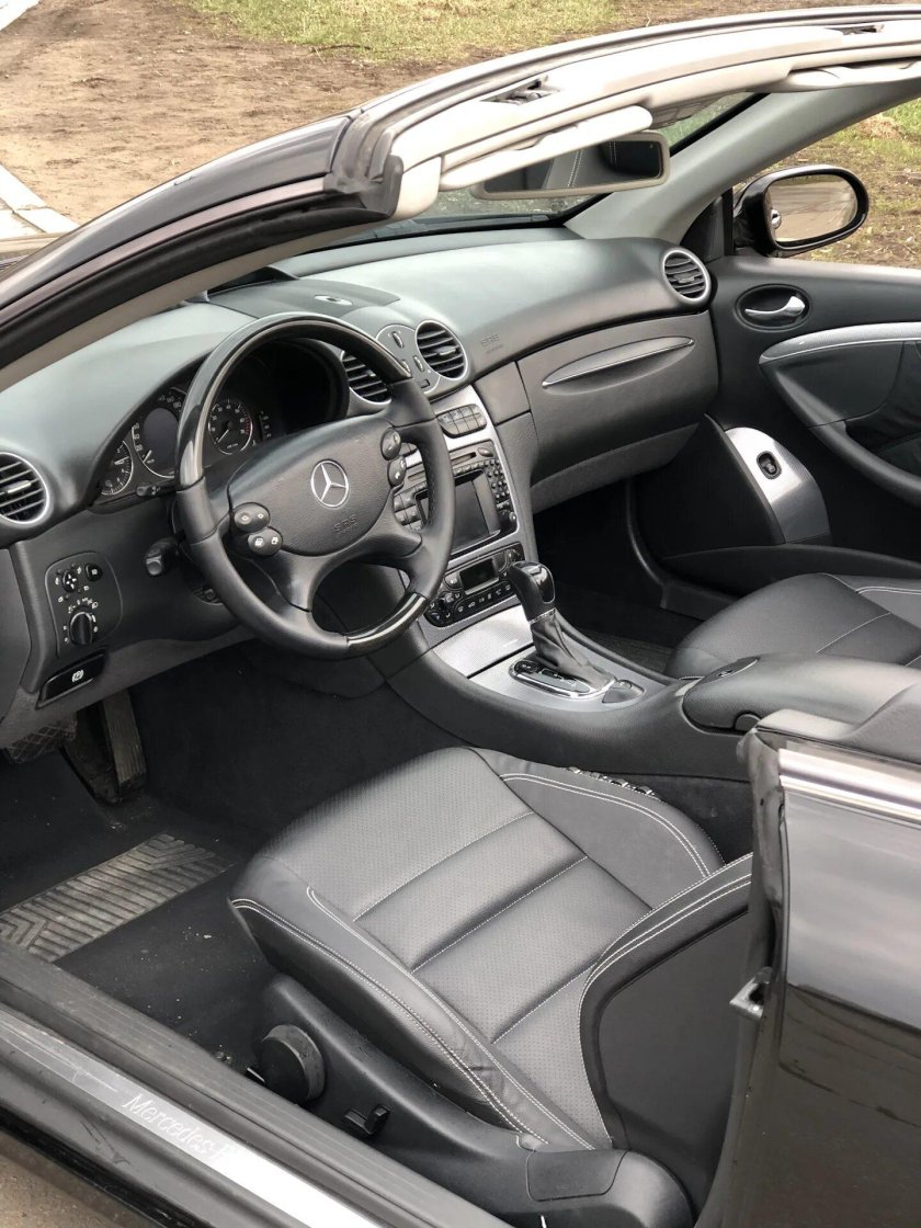 Мерседес CLK w209 салон