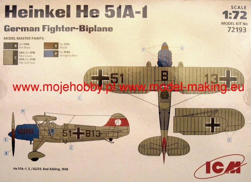 Heinkel he 51a-1