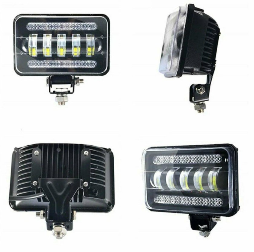 Фары п/т Flat line cree 12/24v