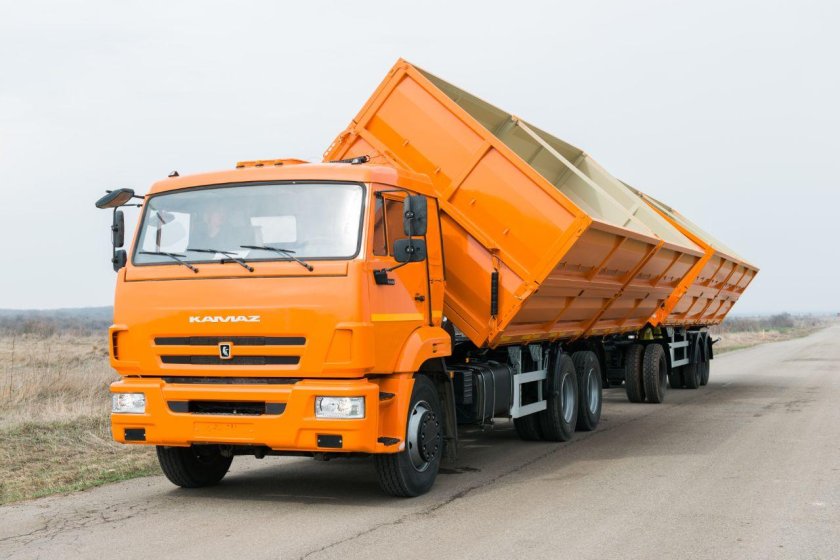 КАМАЗ 65111 самосвал сельхозник