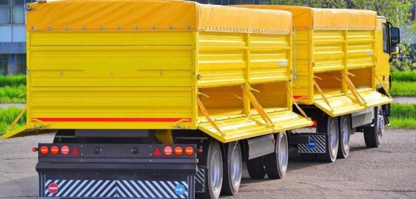 КАМАЗ 100 тонн зерновоз