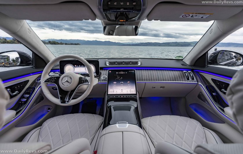 Mercedes Benz s 500 2021 салон
