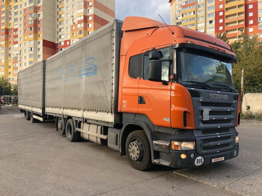 Автопоезд Скания