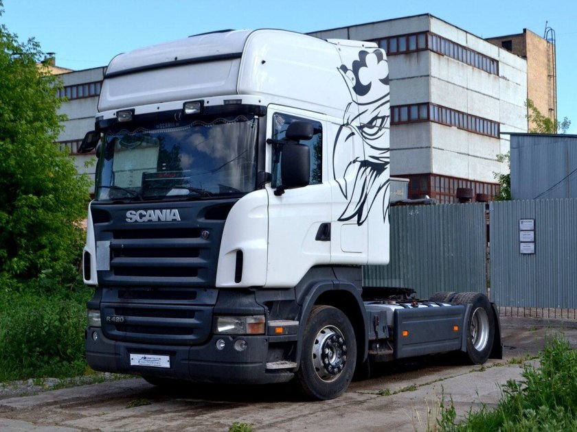 Скания r420 2008