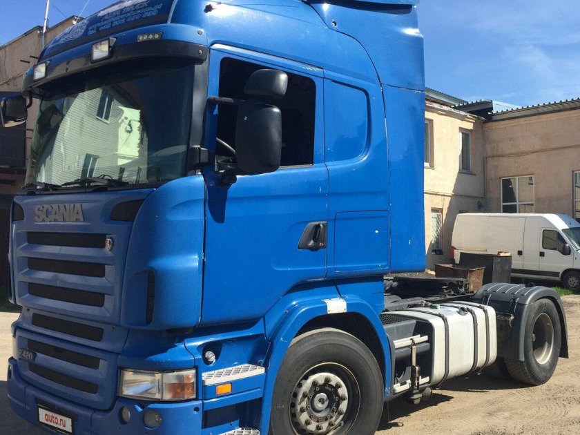 Скания 2008 года тягач