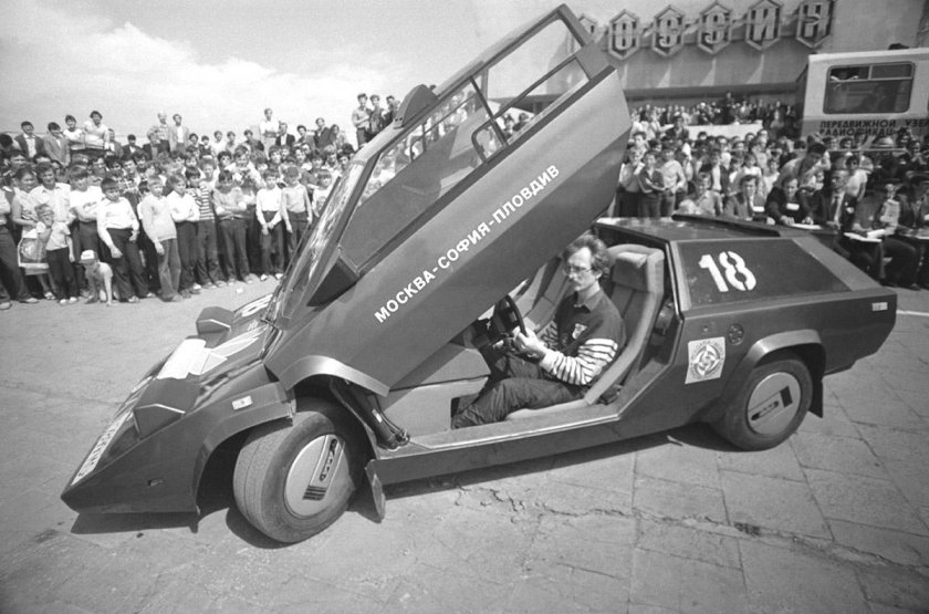 Автомобиль "Панголина" Александра Кулыгина