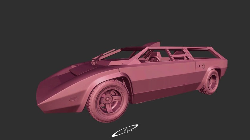 Панголина автомобиль