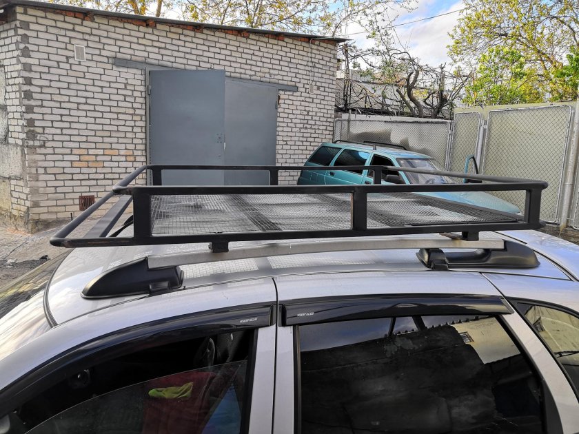 Лада Калина 2912 багажник на крышу