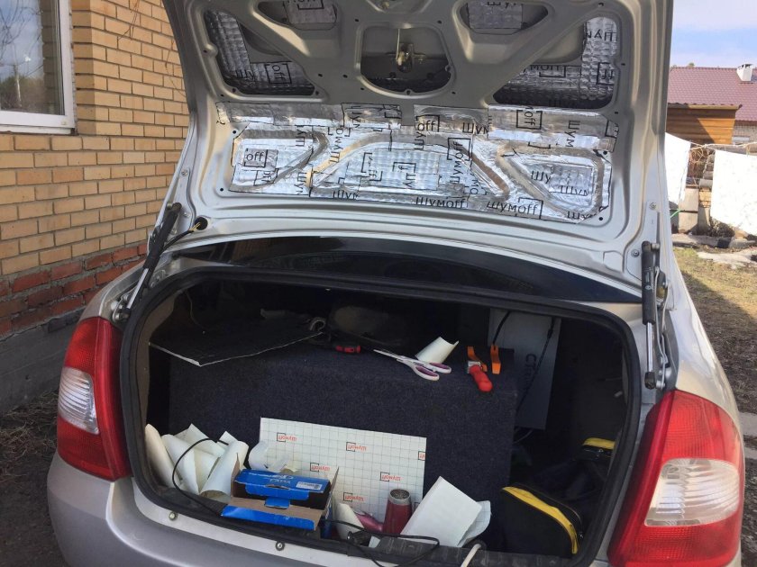 Багажник Калина 1118