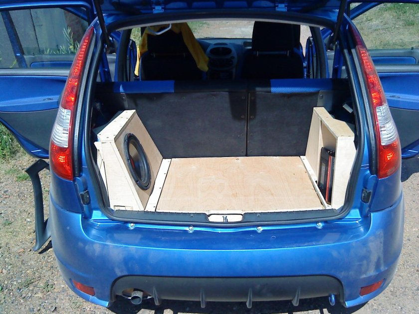 Лада Калина 1 универсал багажник