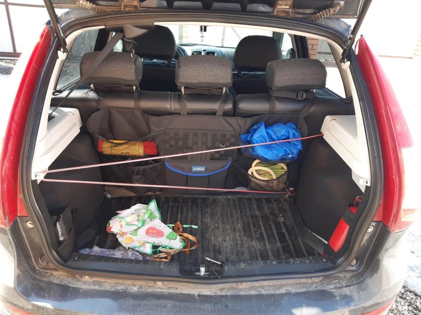 Лада Калина 2 хэтчбек багажник