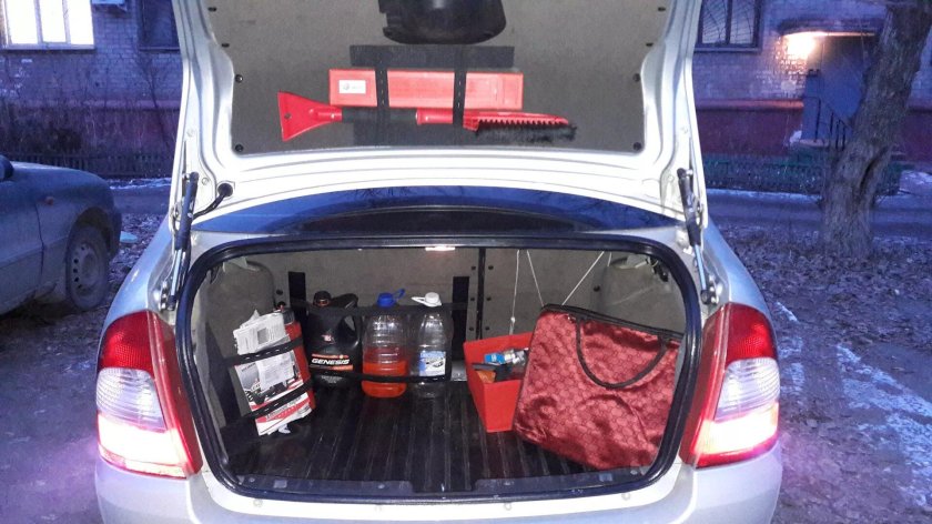 Лада Калина 1 седан багажник