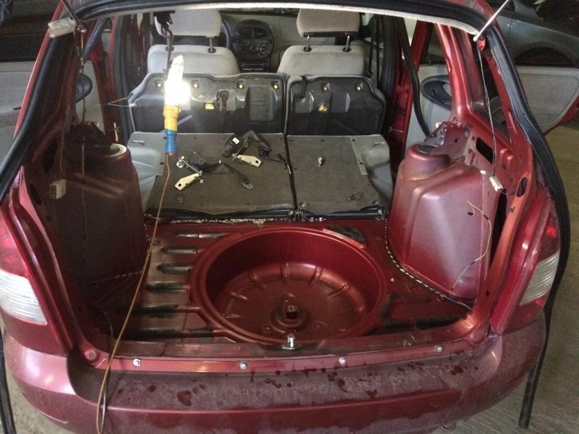 Лада Калина 2 универсал багажник