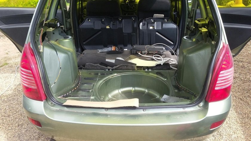 Лада Калина 1 универсал багажник