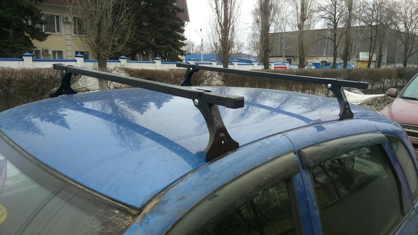 Багажник на крышу Лада Калина 1
