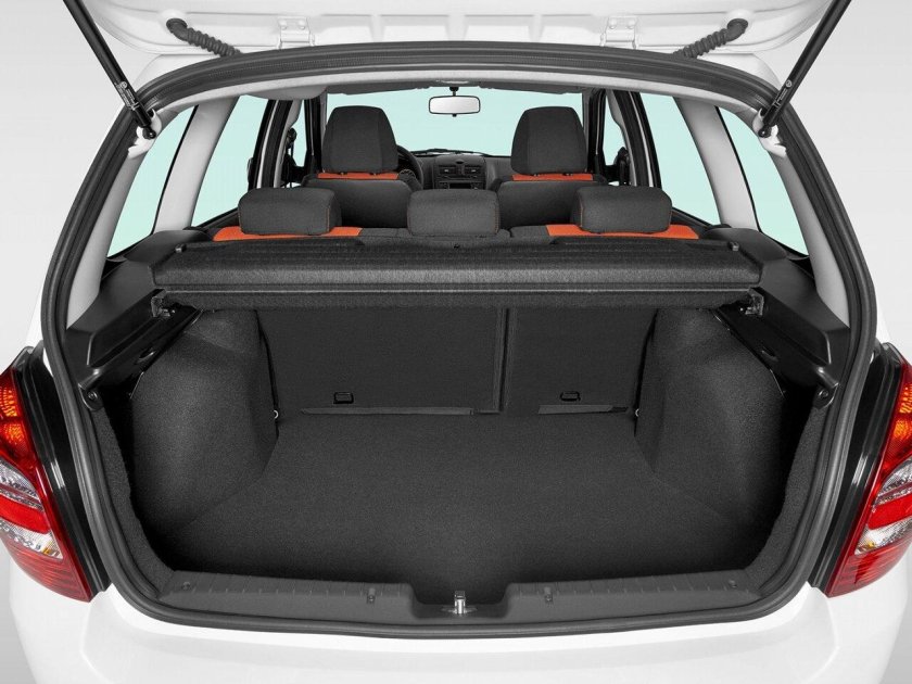 Лада Калина кросс 2016 багажник