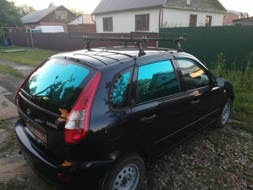 Багажник на крышу Калина 1 хэтчбек