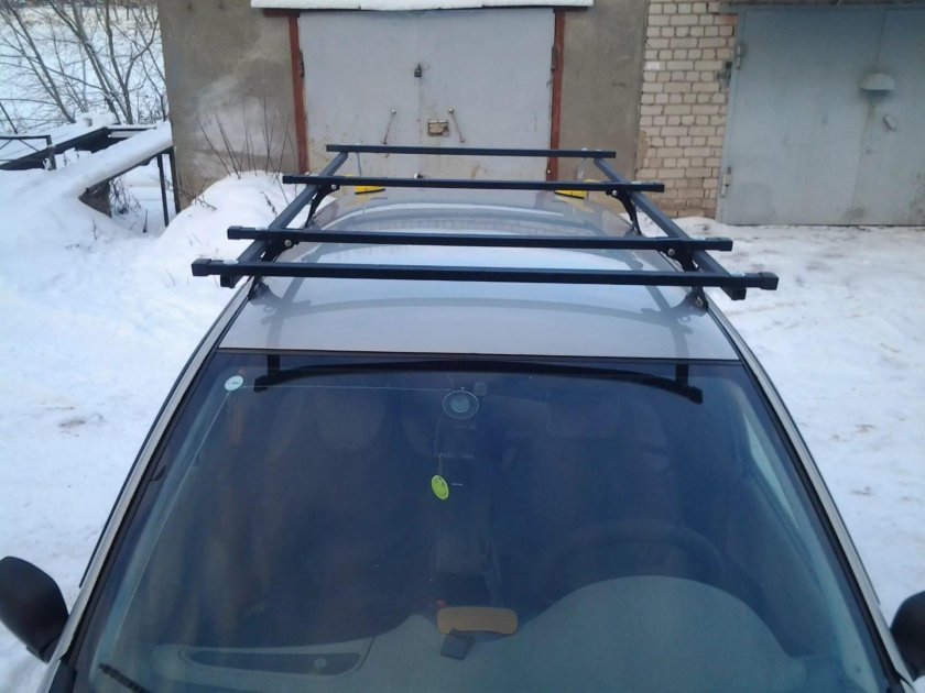 Багажник на крышу Лада Калина универсал 1