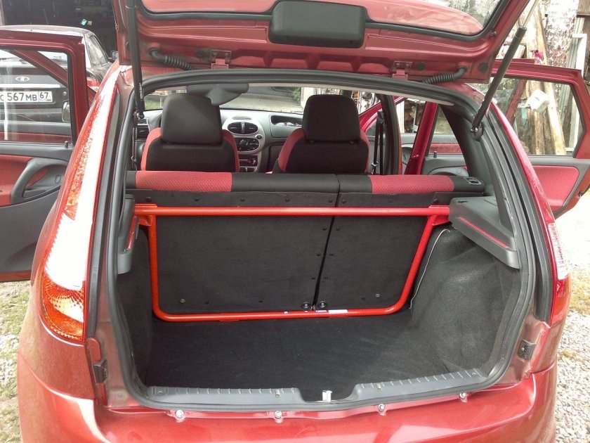 Лада Калина хэтчбек 1119 багажник