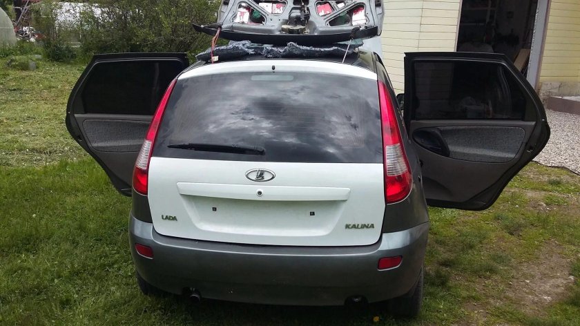 Лада Калина хэтчбек 1119 багажник