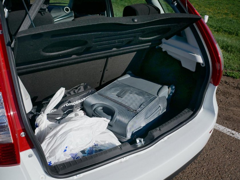 Лада Калина 1 хэтчбек багажник