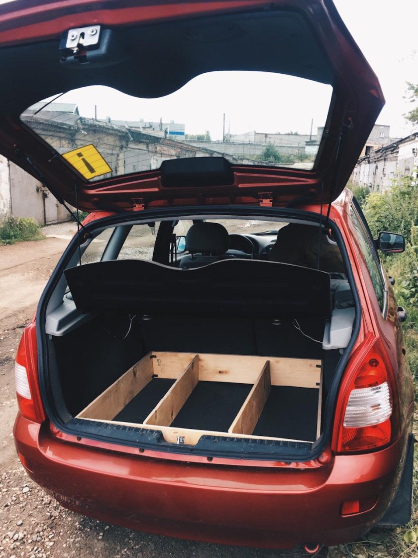 Фальшпол Лада Калина 1 универсал