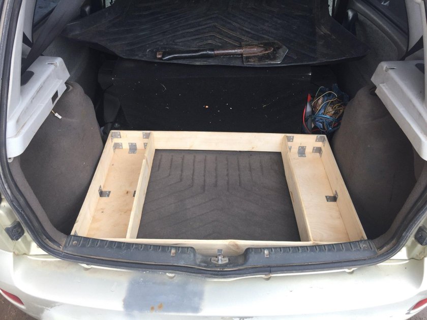 Фальшпол Калина 2 хэтчбек