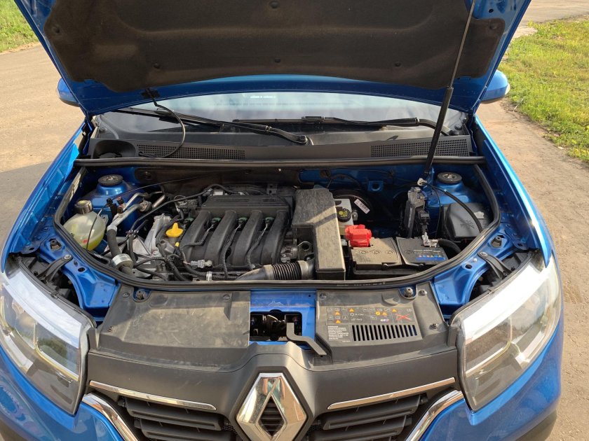 Renault Logan 2 под капотом