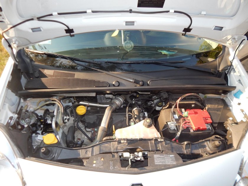 Renault Kangoo 1 под капотом