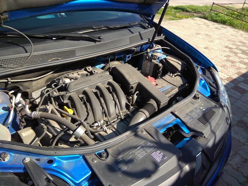 Рено Сандеро степвей под капотом