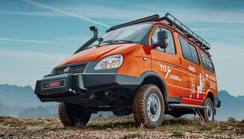 Внедорожный микроавтобус 4х4 Тойота