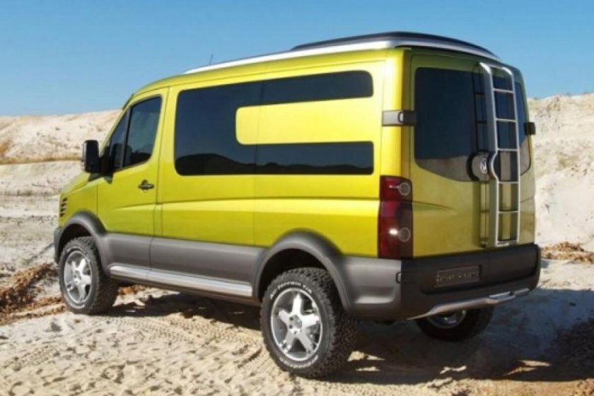 Фольксваген Крафтер 4x4