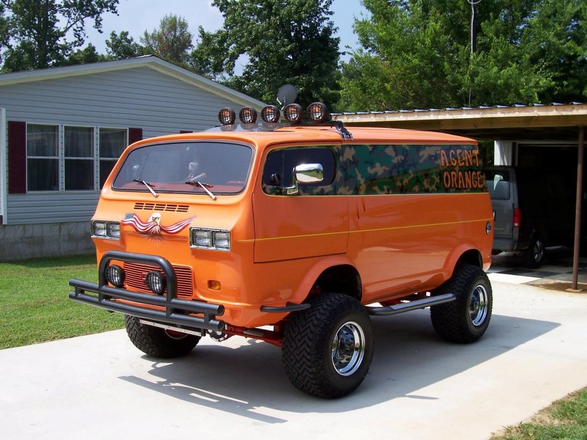 Chevrolet van 4x4 Custom