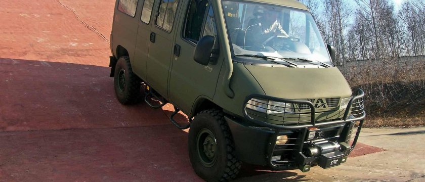 Рамный микроавтобус 4х4