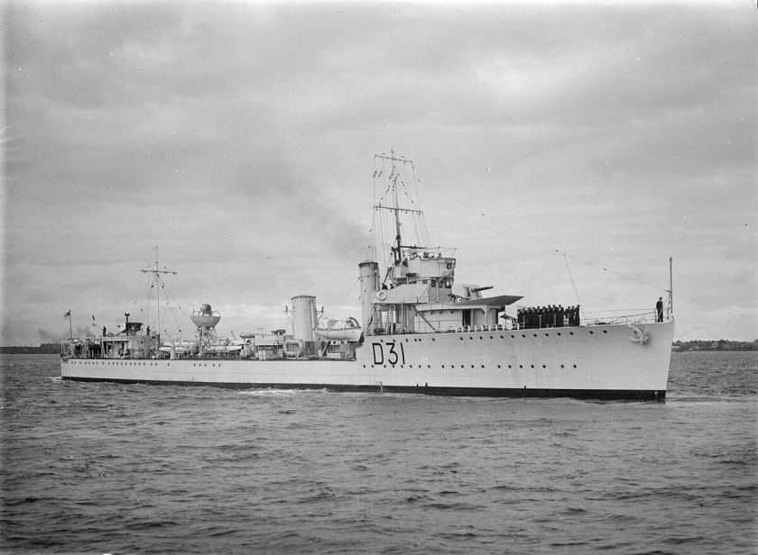 HMS Vendetta d53
