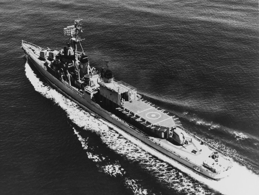 Эскадренный миноносец «Nicholas» (DD-449)