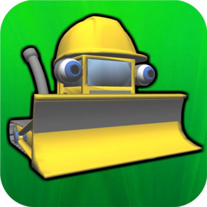 Зеленый бульдозер