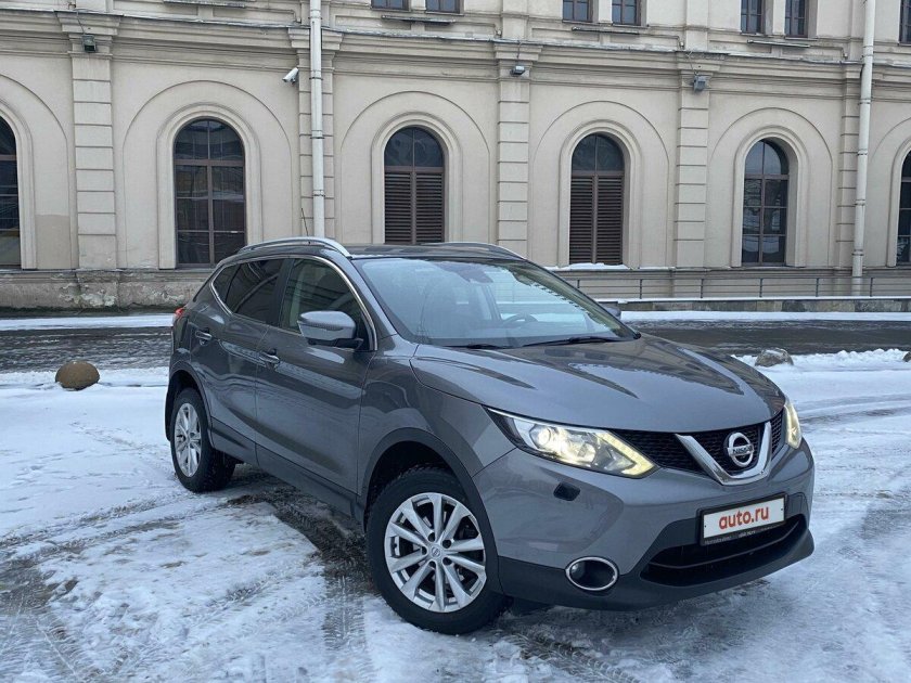Ниссан Кашкай серый