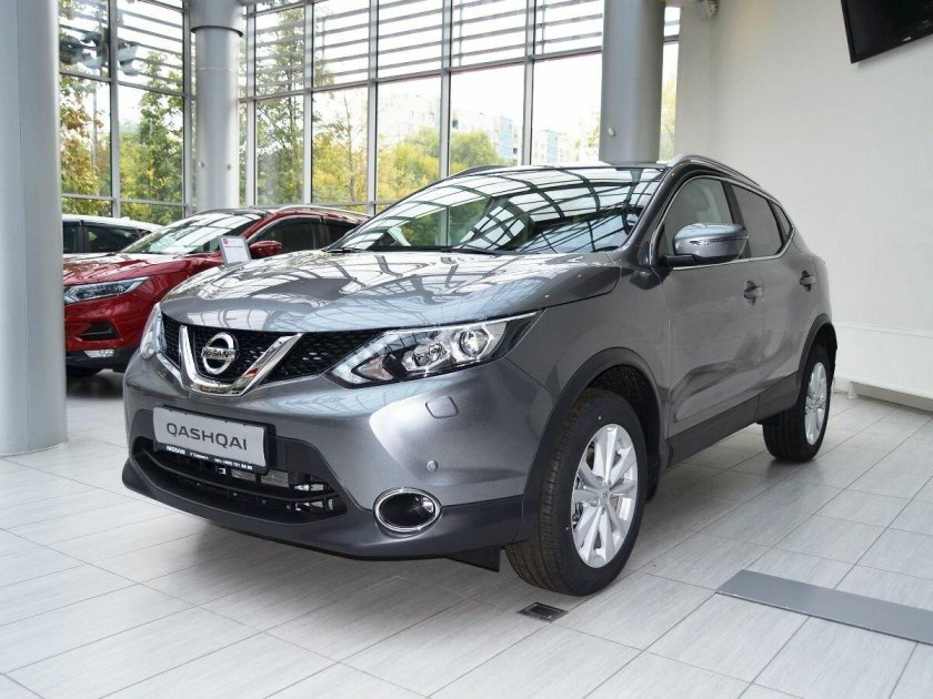 Nissan Qashqai серый